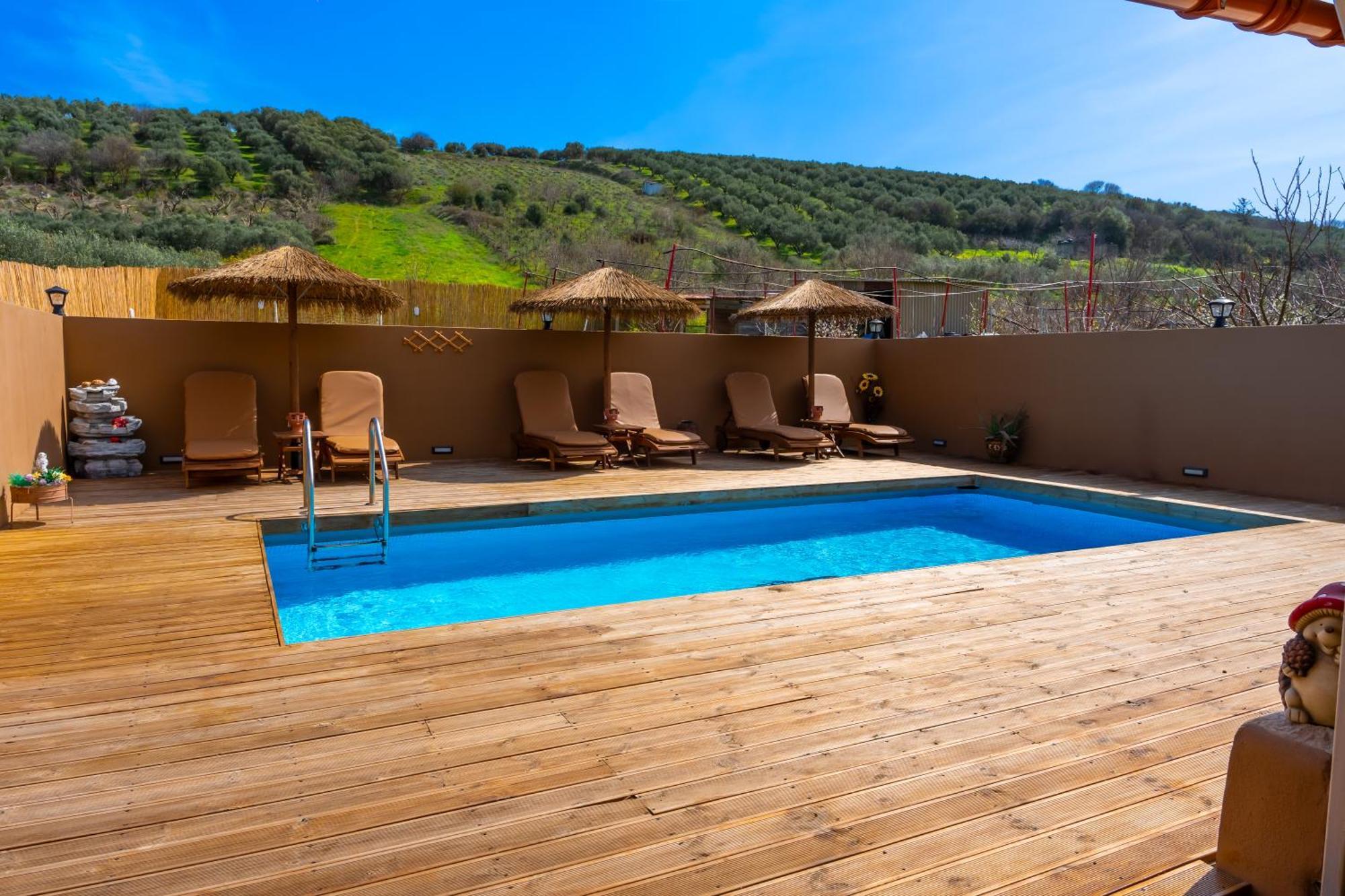 Countryhouse Villa With Pool & Private Parking Heraklion  ภายนอก รูปภาพ