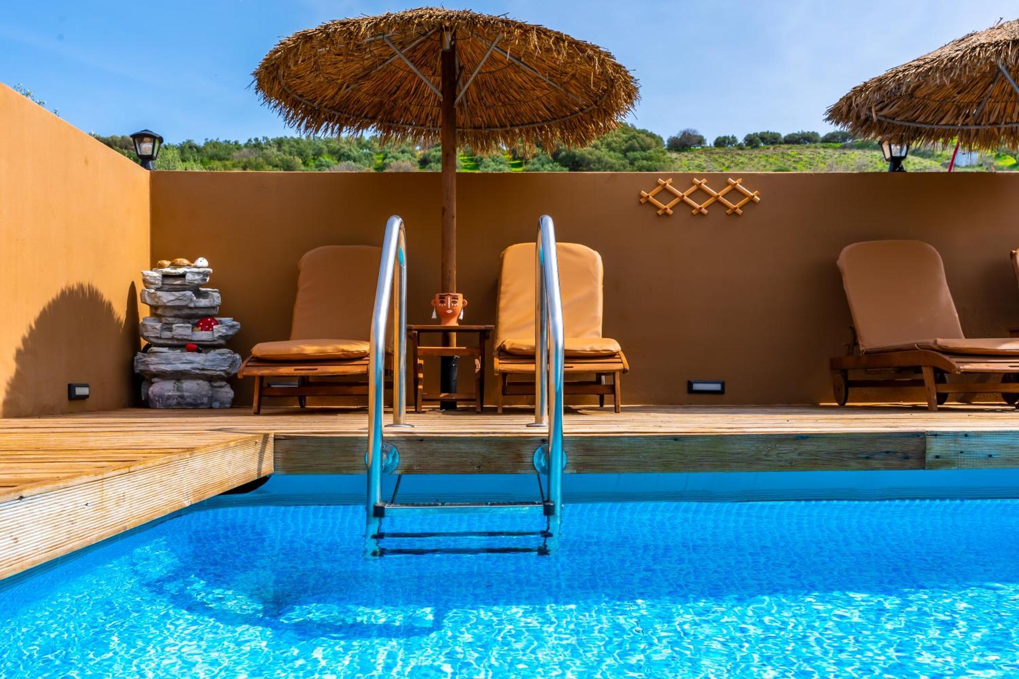 Countryhouse Villa With Pool & Private Parking Heraklion  ภายนอก รูปภาพ