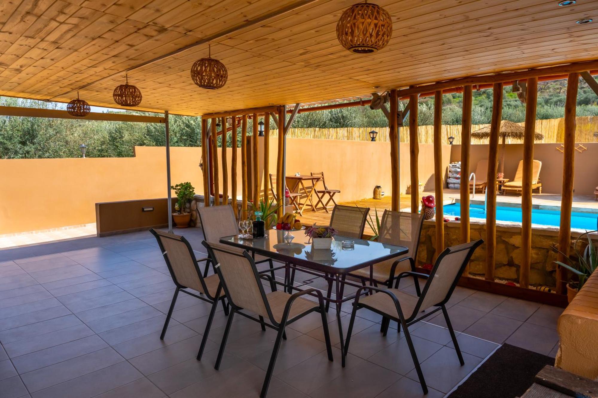 Countryhouse Villa With Pool & Private Parking Heraklion  ภายนอก รูปภาพ