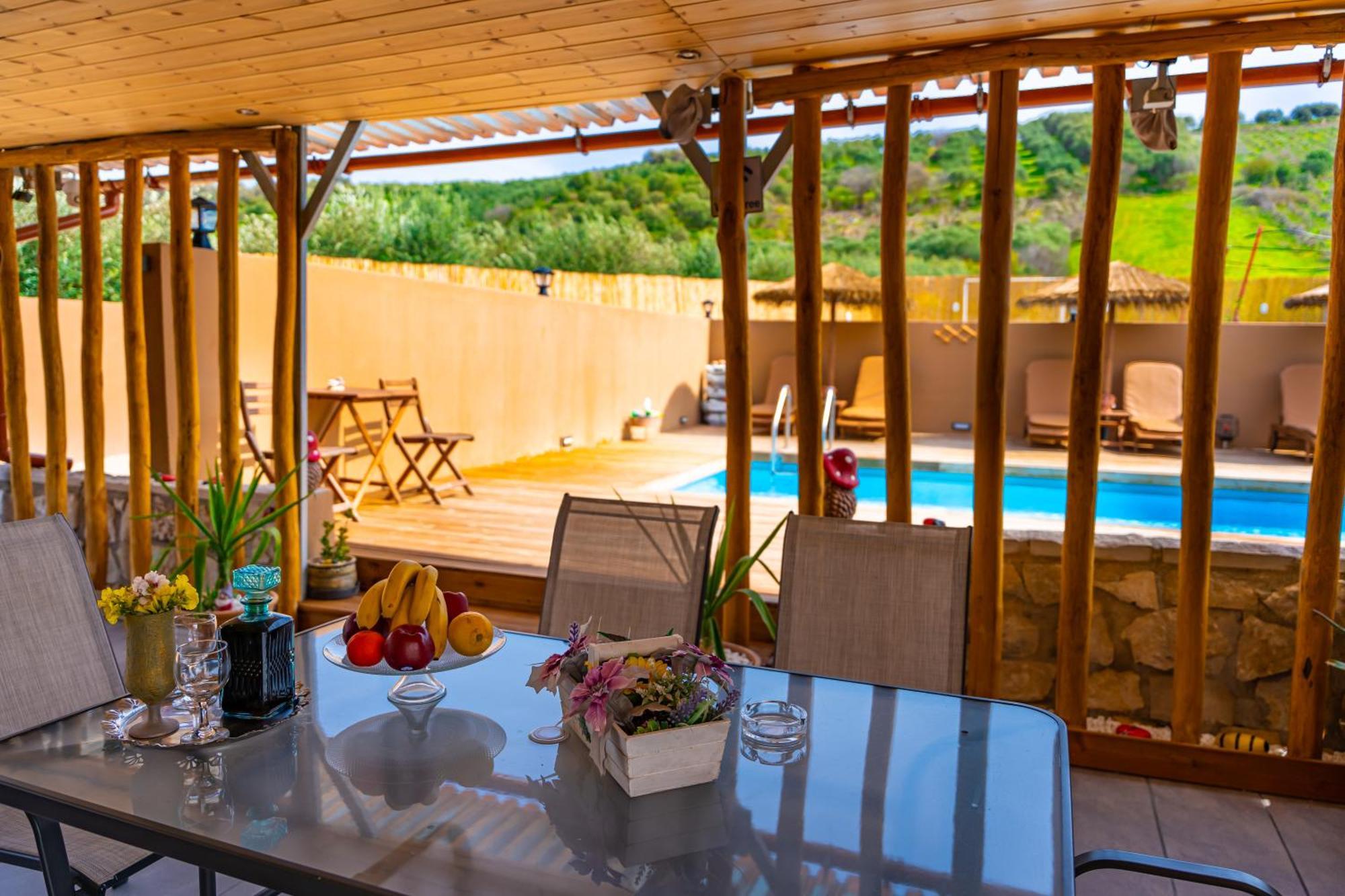 Countryhouse Villa With Pool & Private Parking Heraklion  ภายนอก รูปภาพ