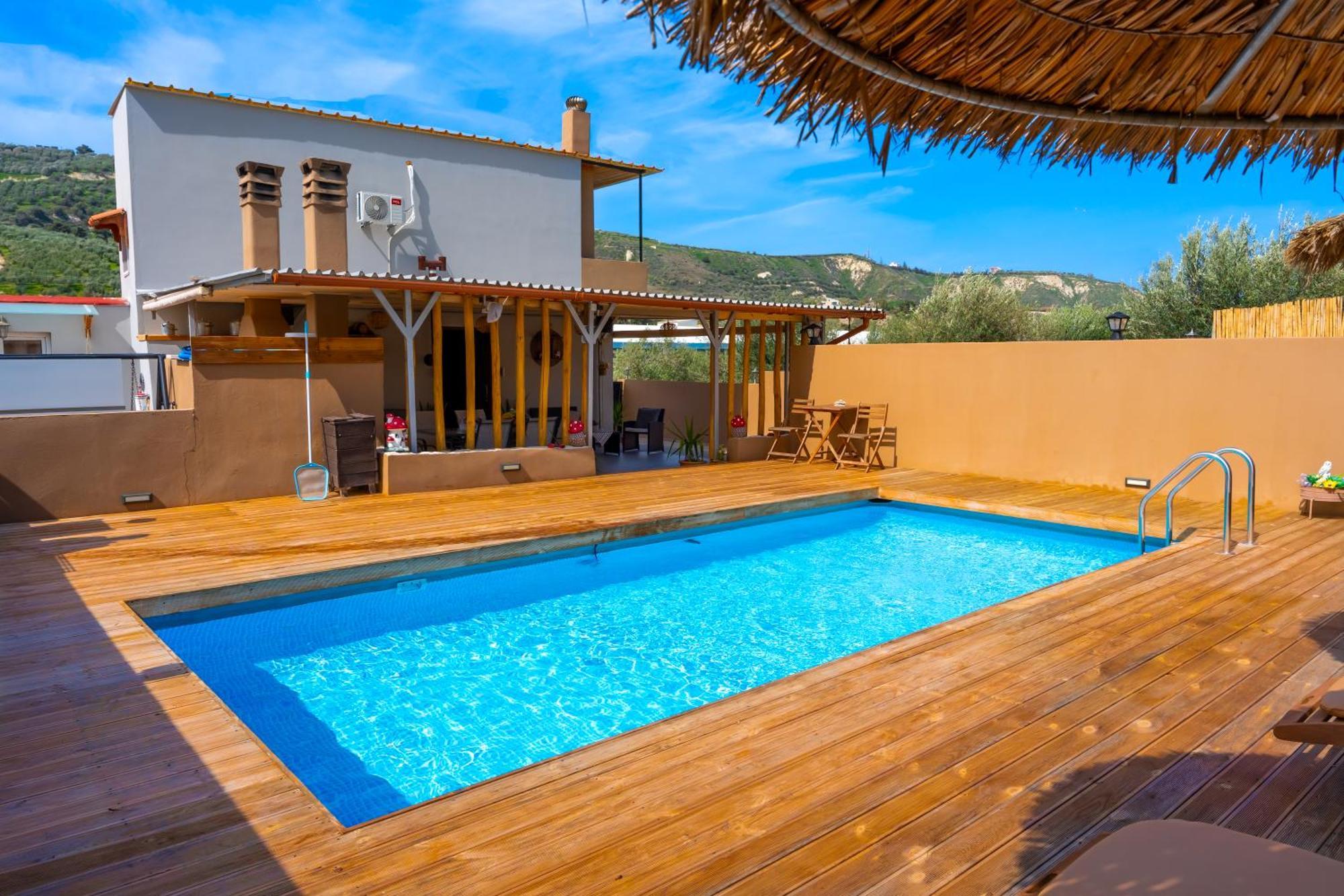 Countryhouse Villa With Pool & Private Parking Heraklion  ภายนอก รูปภาพ